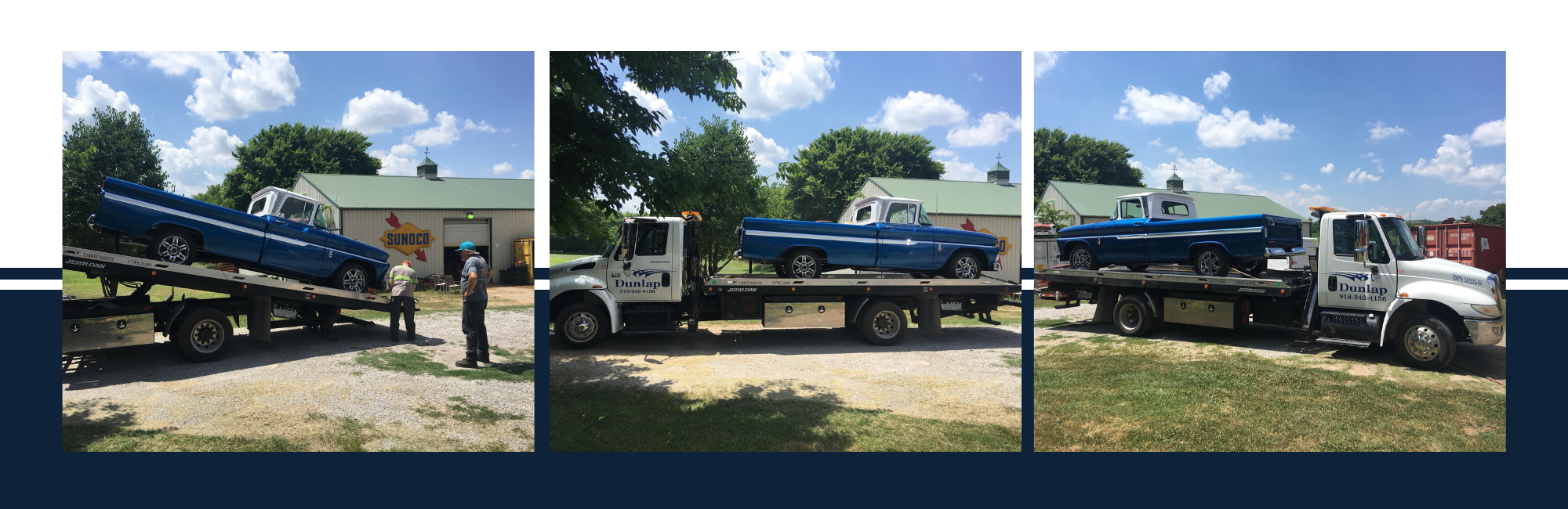 towing collage